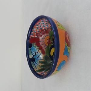 Mexican Salsa/Dip Bowl. Hand Painted